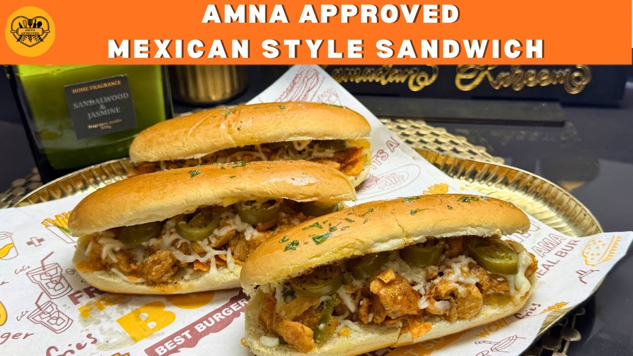 Crunchy Doritos Mexican Sandwich at Home | Easy Iftar Recipe | Ramadan Recipe 2/30