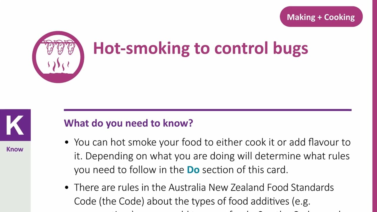 Hot Smoking to Control Bugs Version 5 Update