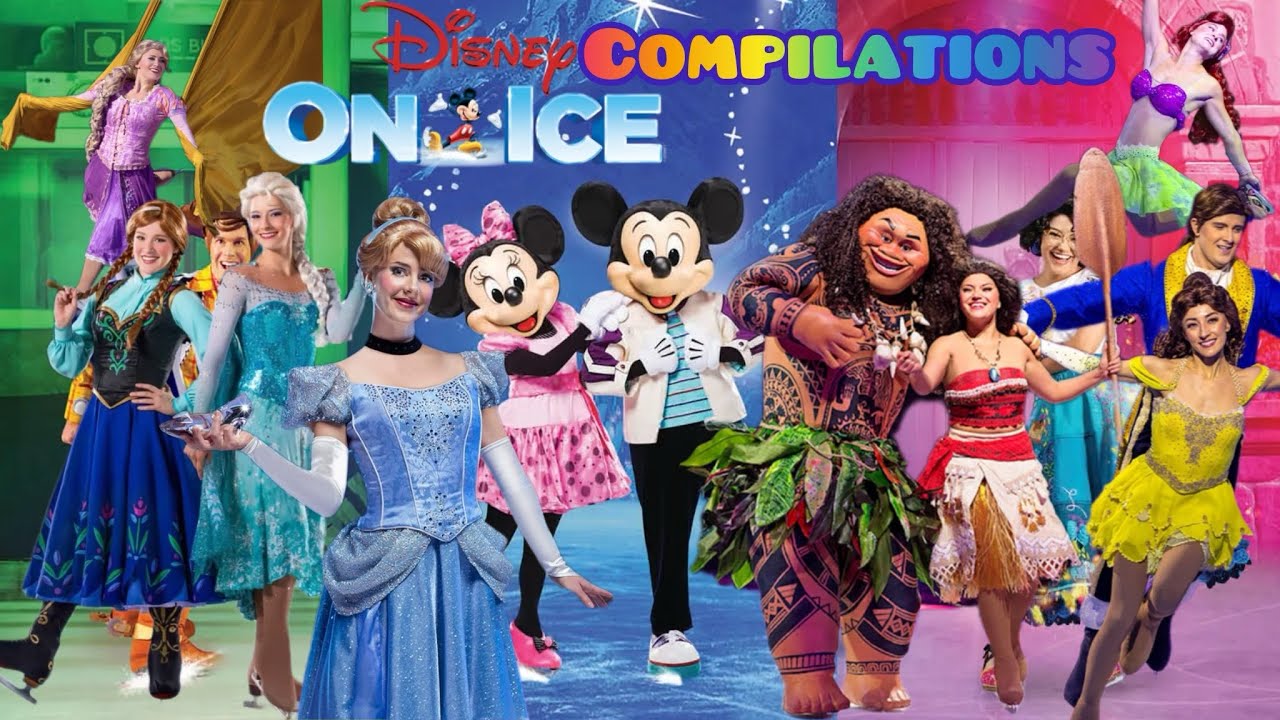 4 HOURS of Disney on Ice Compilations! #disneyonice