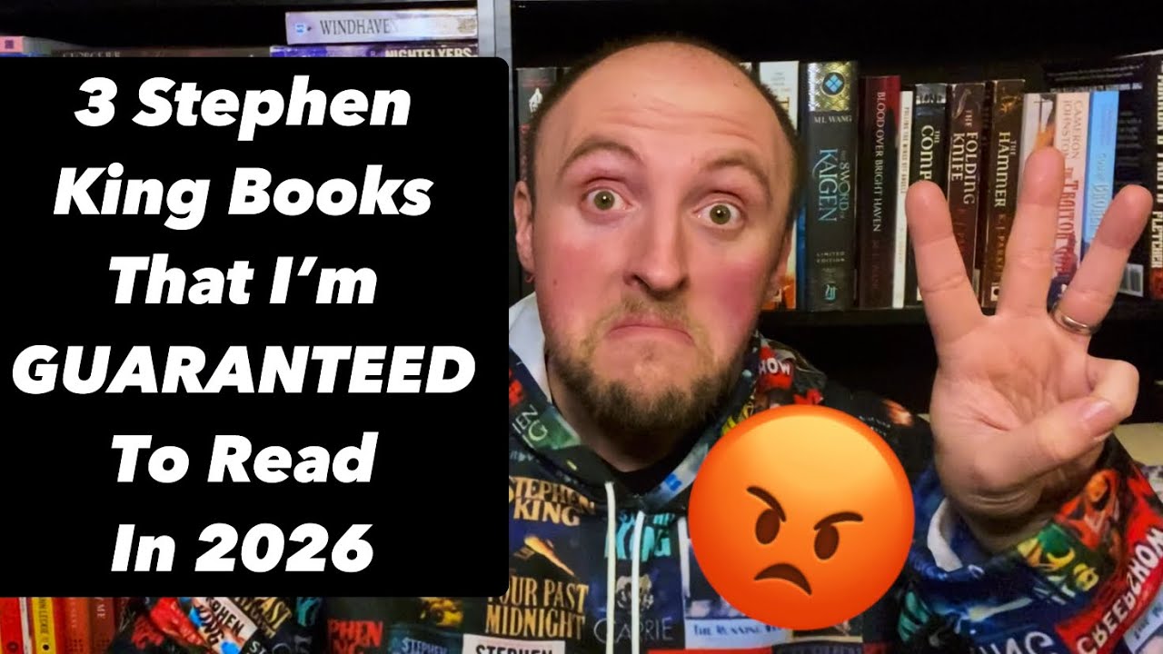 Какие 3 книги Стивена Кинга я ОБЯЗАТЕЛЬНО должен прочитать в 2026 году?!