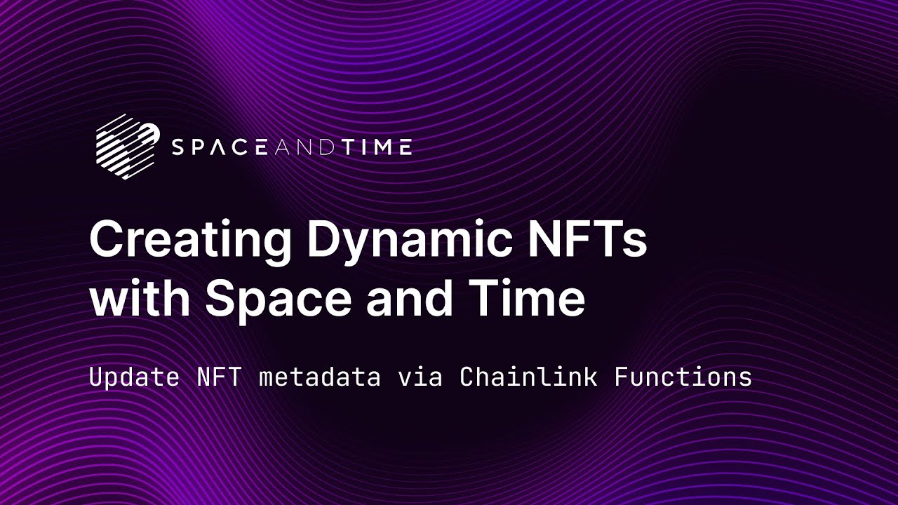 Creating a Dynamic NFT