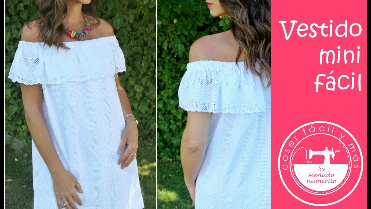 Vestido de verano con forro, muy fácil!!