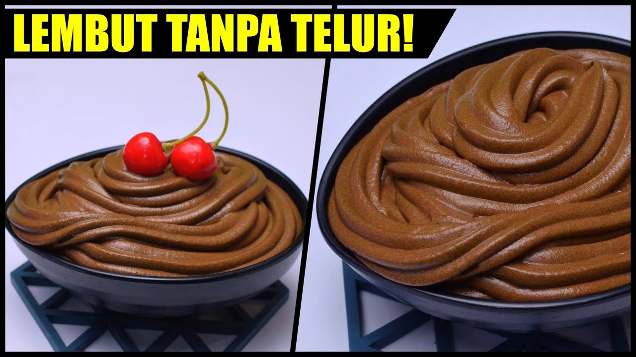 LEMBUT TANPA TELUR! SAUS DIPLOMAT COKLAT EKONOMIS