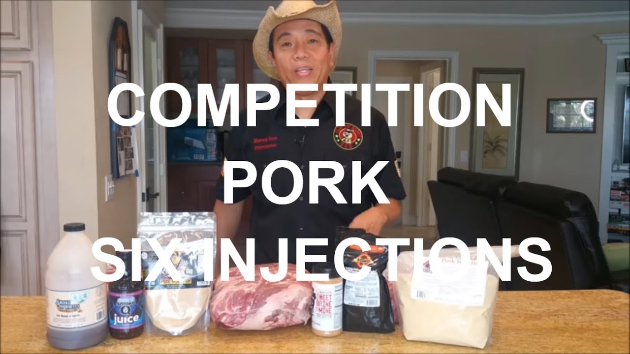 Testing 6 Commercial Injections Competition BBQ Pork Pitmaster Harry Soo