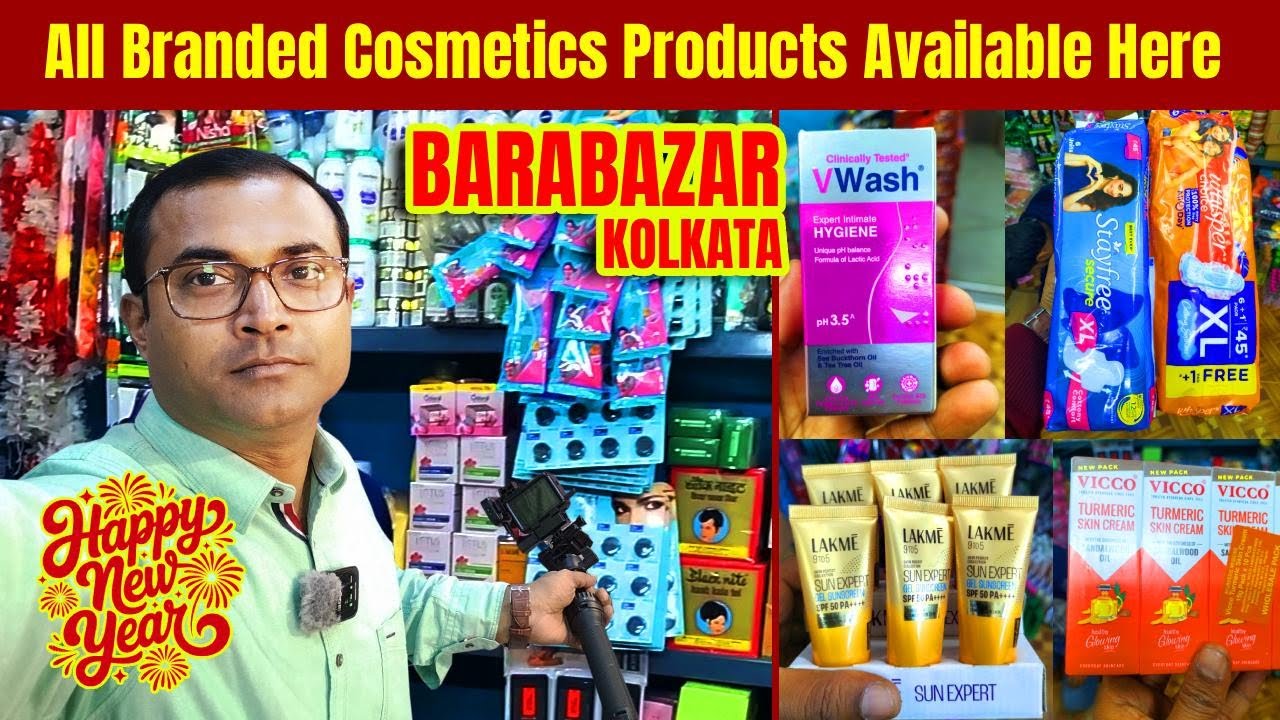 cosmetic wholesale market in kolkata | cosmetics market in kolkata | Borobazar cosmetics market