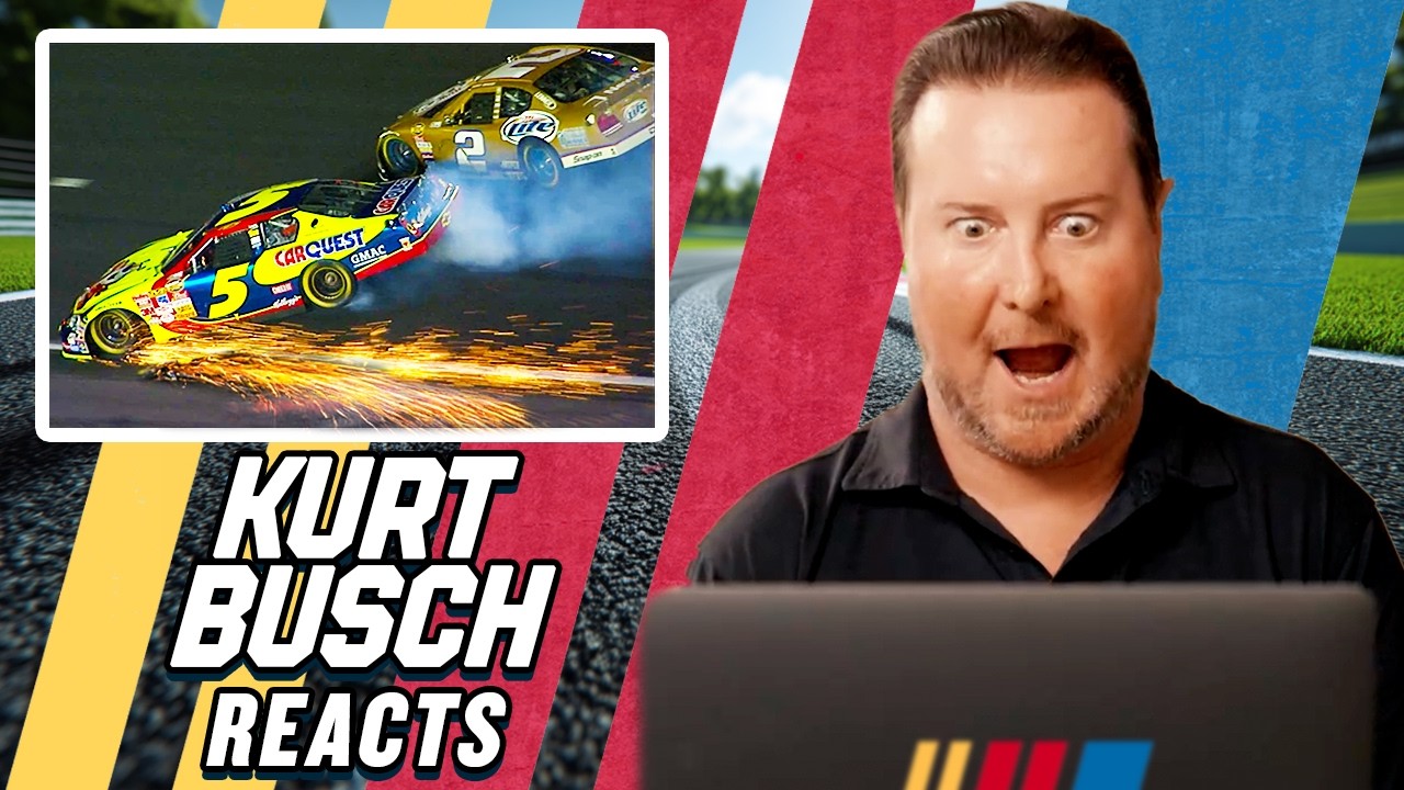 NASCAR Reacts: Kurt Busch's Greatest Drives of All Time