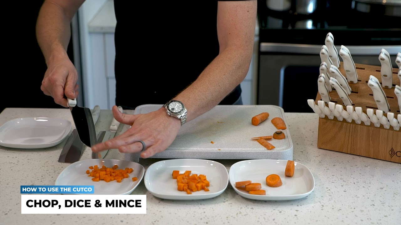 How to Chop-Dice-Mince with Cutco