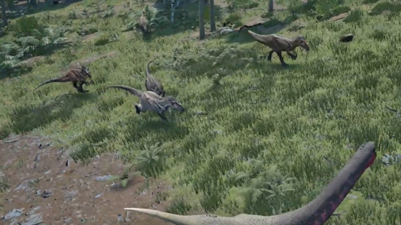 At least 10 minutes of me playing Camarasaurus, The Isle