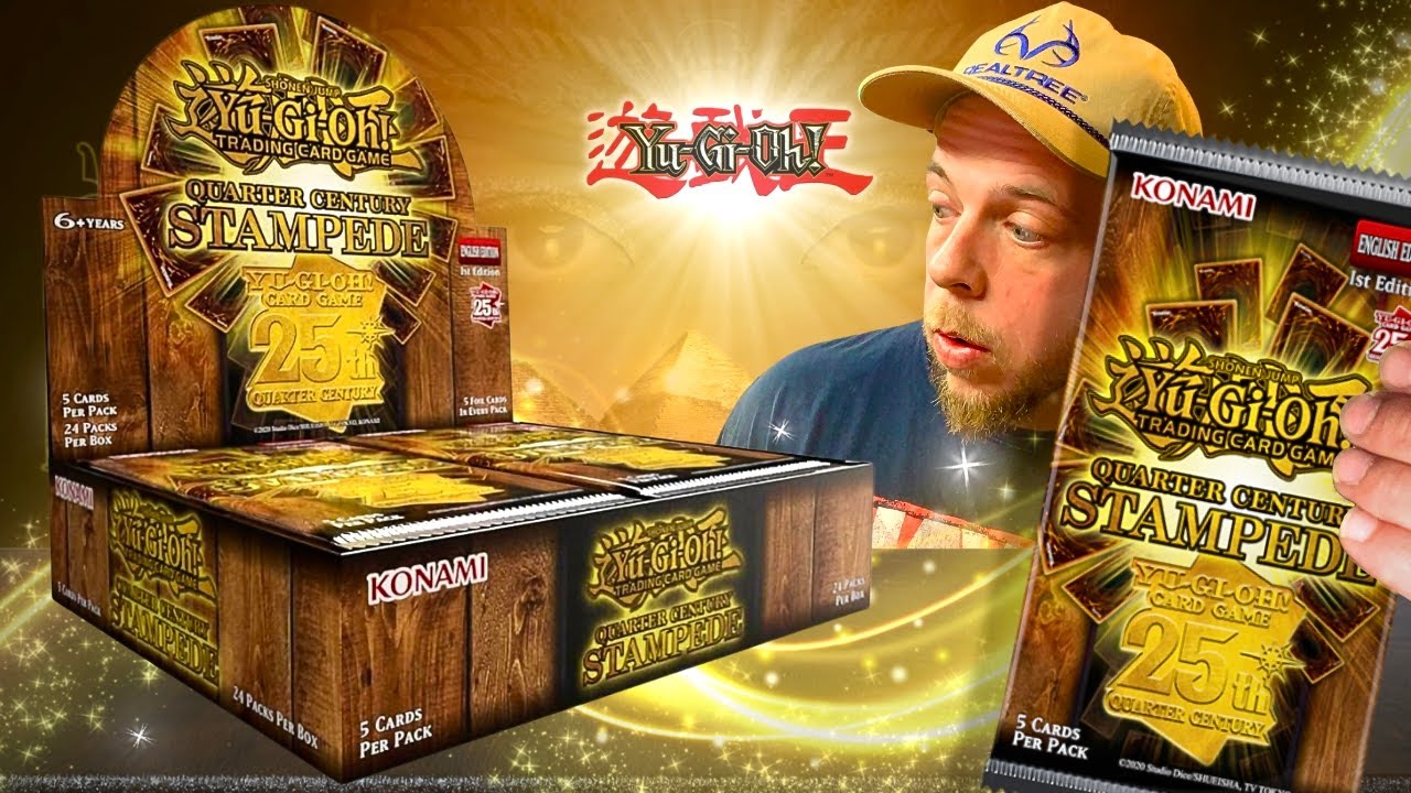 This Yu-Gi-Oh Quarter Century Stampede Booster Box Was ACTUALLY CRAZY