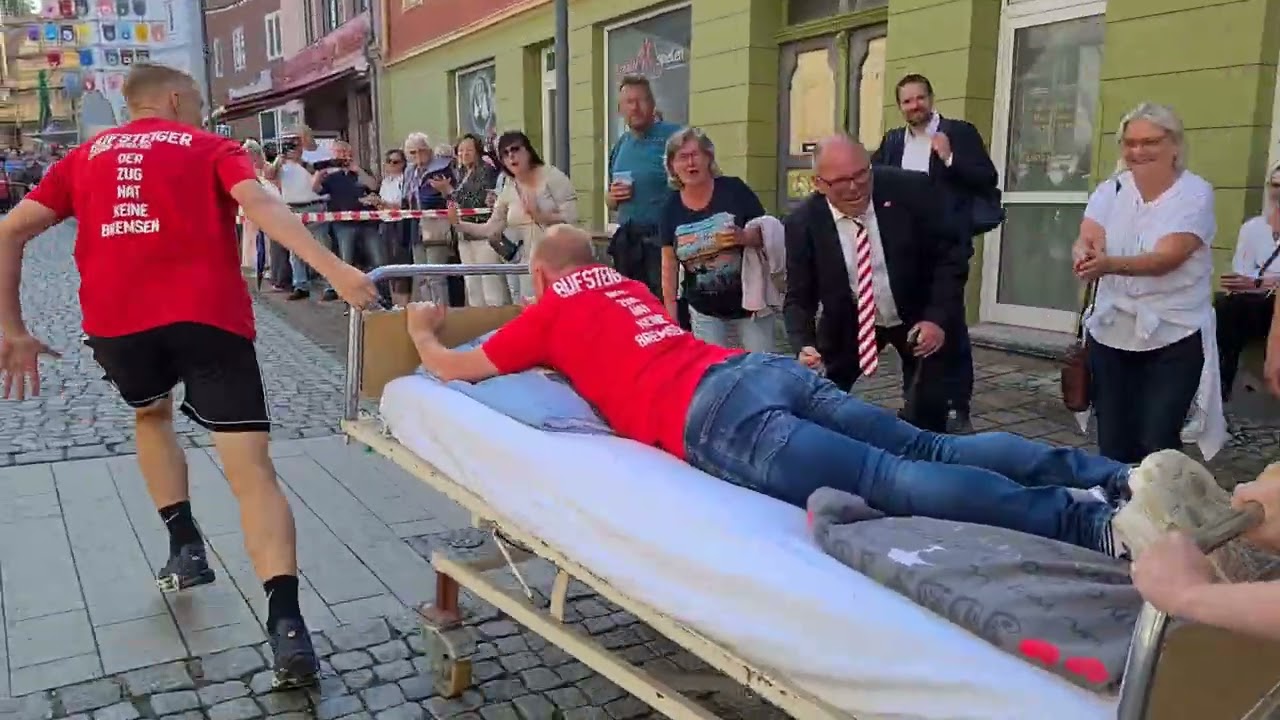 FC Rot-Weiß Wolgast | Teilnahme am Bettenrennen