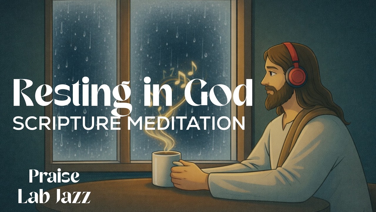 Coffee with Jesus ☕ | Resting in God (Scripture Meditation) – Christian Jazz