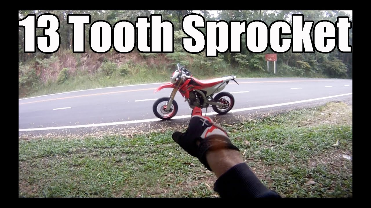 Should you change your sprocket? CRF250L