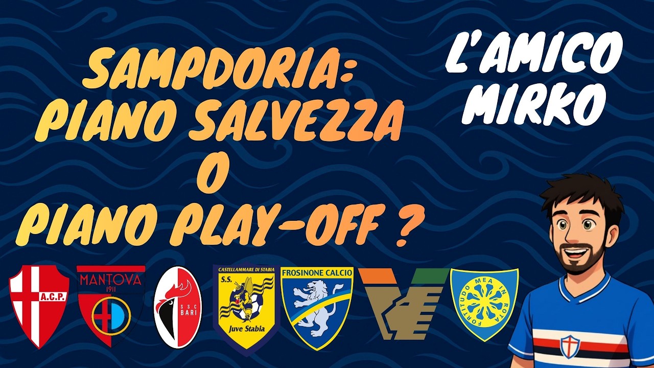 PIANO SALVEZZA | Il percorso che dovrà fare la SAMPDORIA