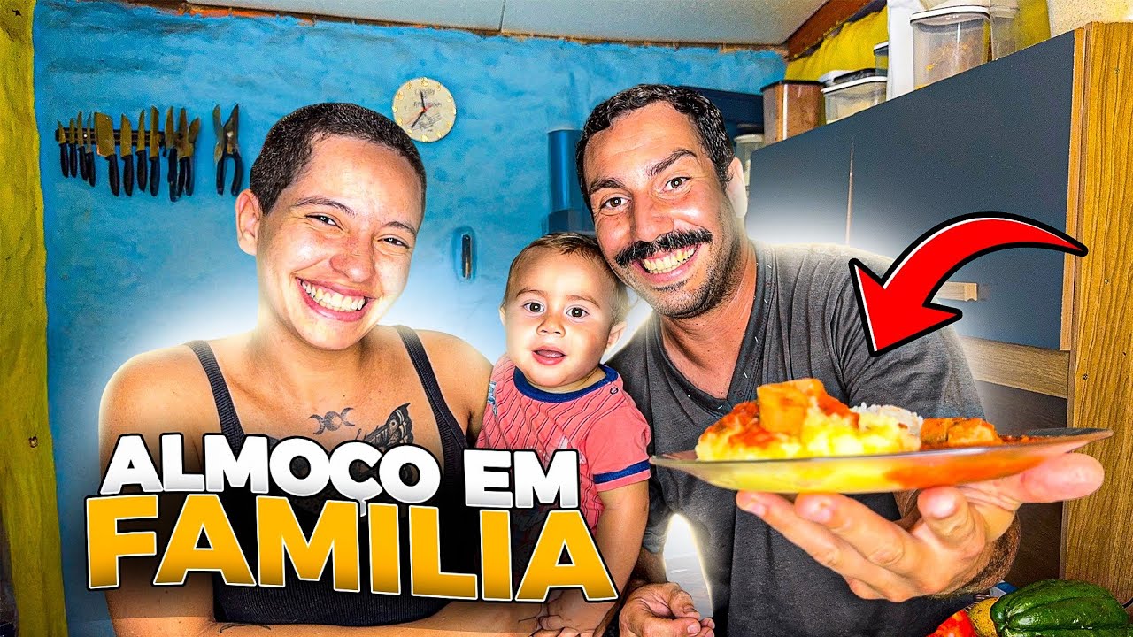 ALMOÇO na CASA de BARRO | Simplicidade e Sabor