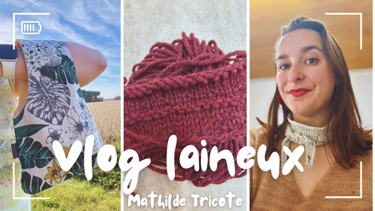 Vlog tricot : Deux projets terminés, yeah !