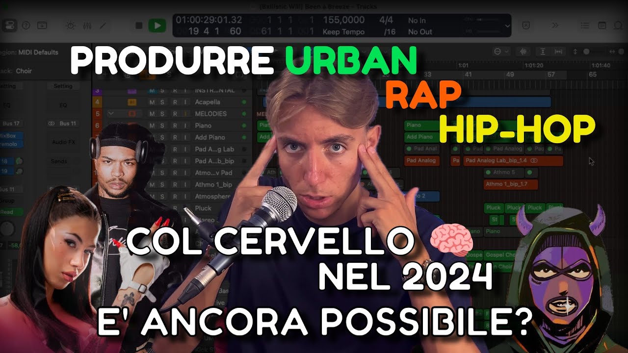 Produrre musica URBAN col cervello nel 2024: è ancora possibile?