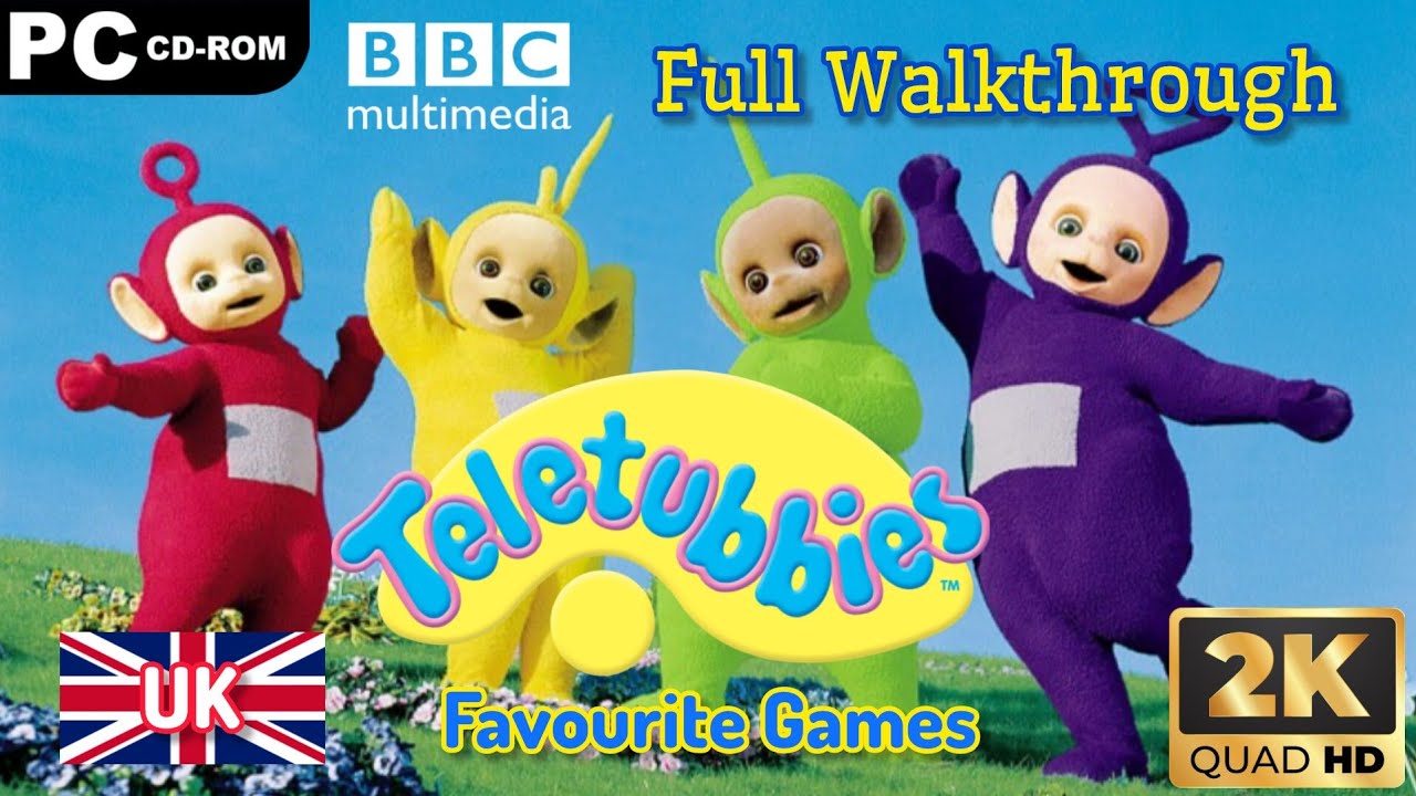 Teletubbies: Favourite Games (1999) (UK) PC Gameplay - 2K60fps 