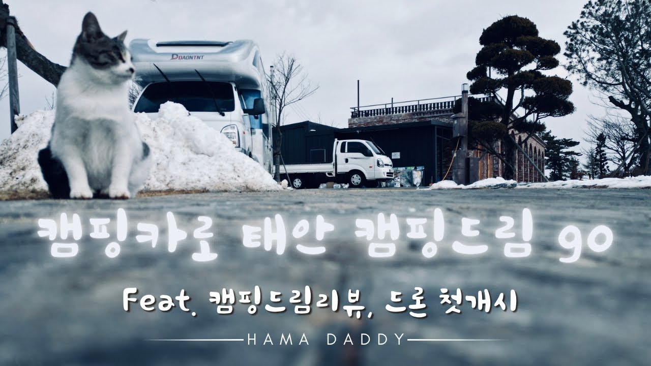 태안 캠핑드림 캠핑장 구석구석(캠핑카 여행)