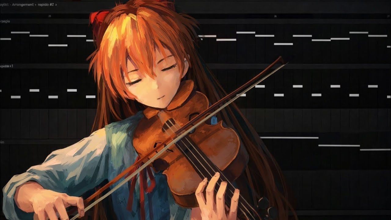 I did a very dramatic violin solo