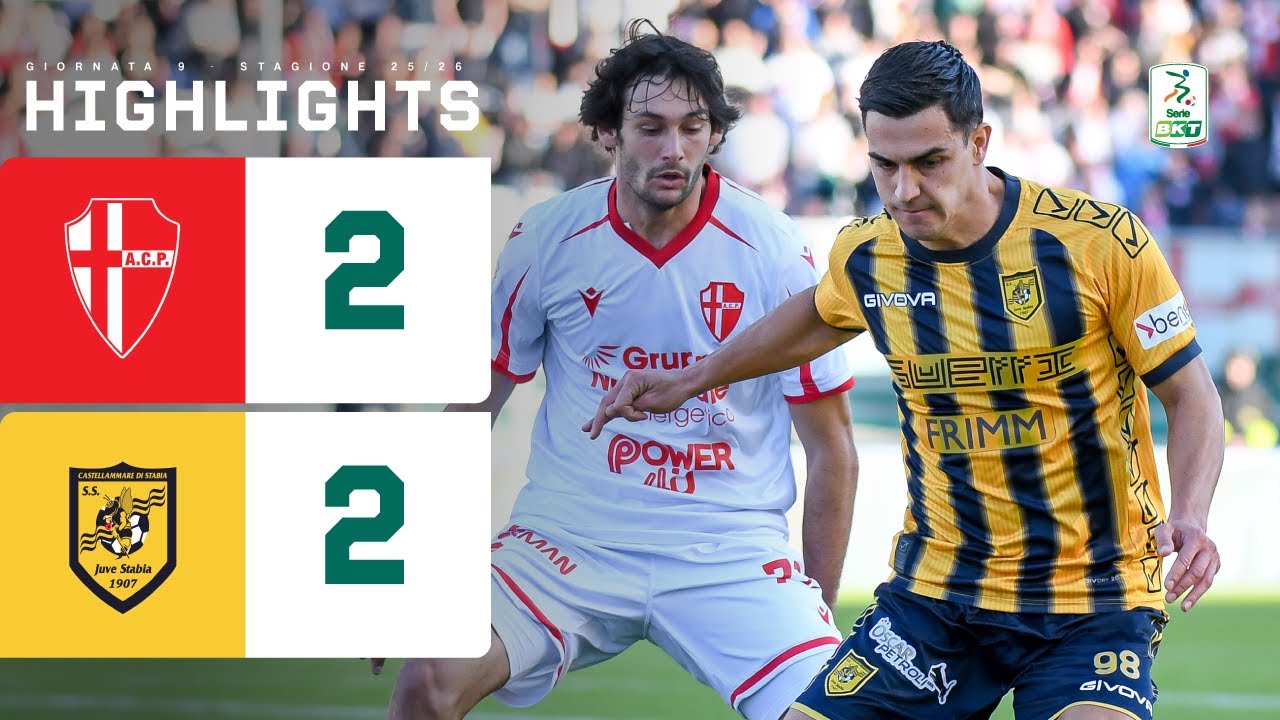 Padova-Juve Stabia 2-2 | Gara vibrante e pari all' Euganeo | HIGHLIGHTS Serie BKT