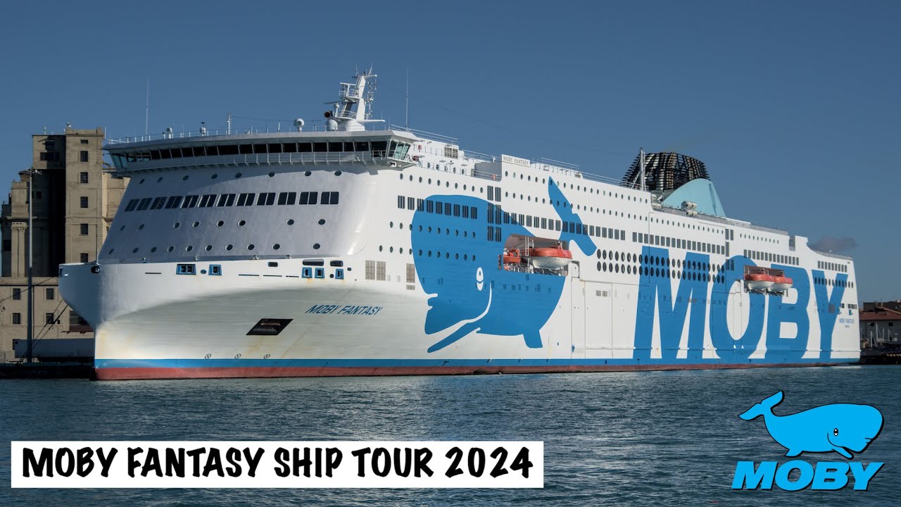 Moby Fantasy (Ship Tour 2025) | Olbia - Livorno | Moby Lines