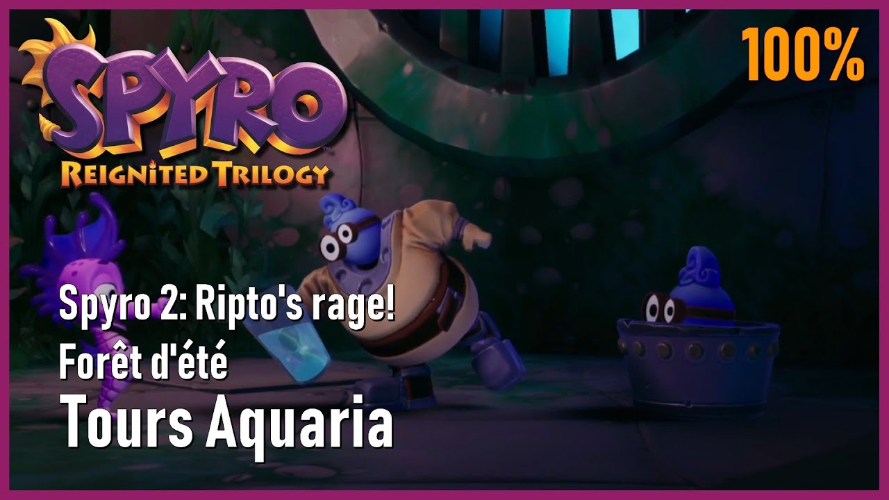 Spyro 2: Ripto's rage! - Forêt d'été - Tours Aquaria