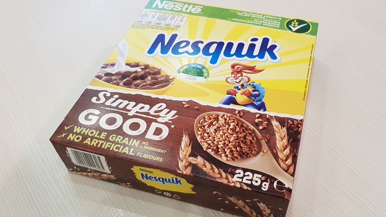 Nesquik Cereal Simply Good Nestlé 2018 Opening