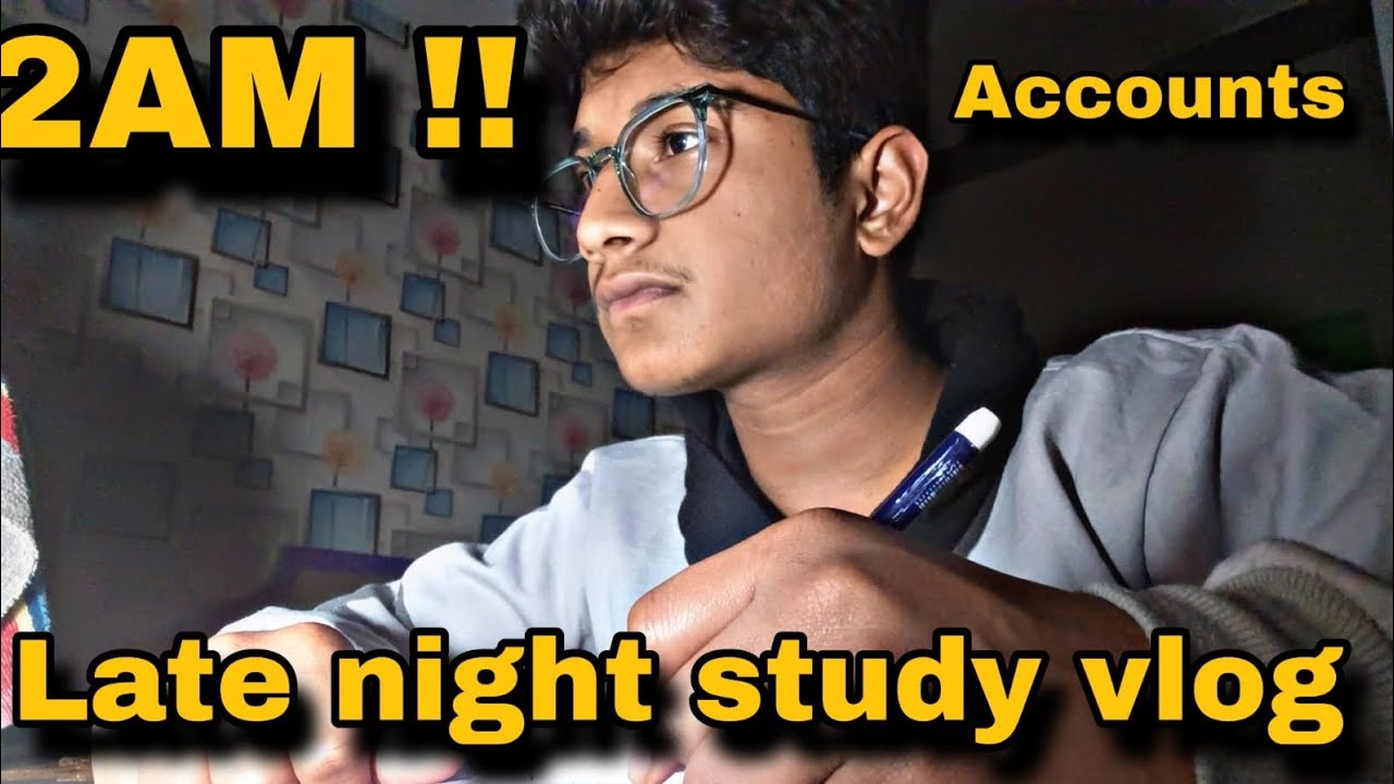 Late Night Study Vlog 🌙 | Class 11 Student Life & Hustle 