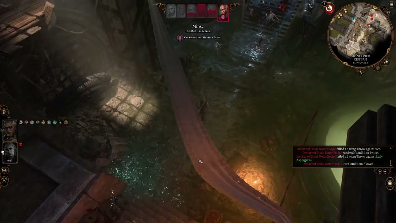 Recruiting Minsc: BG3 Solo Honor Mode Spore Druid