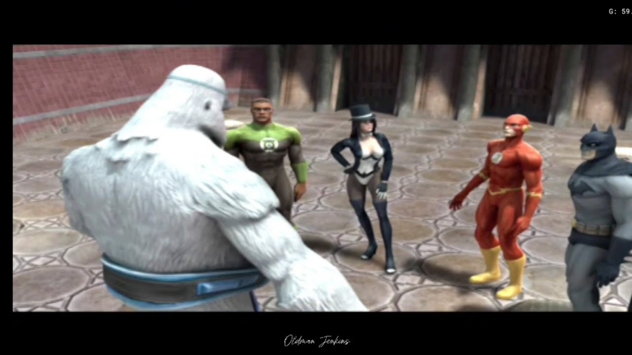 Justice League Heroes (Playstation 2) - Mission 6 : Gorilla City - Space (Part1)