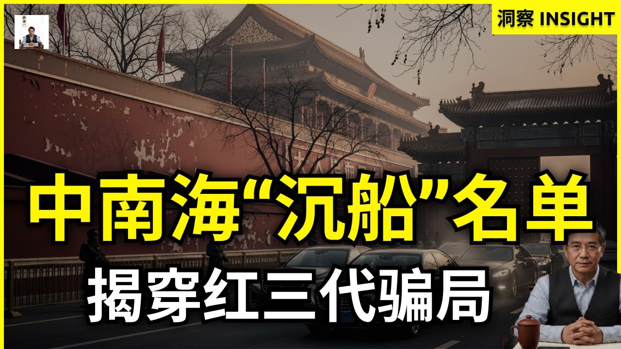 【内部警告】谁在抛弃中国？中南海离岸名单曝光，揭露权贵阶层的终极撤退。