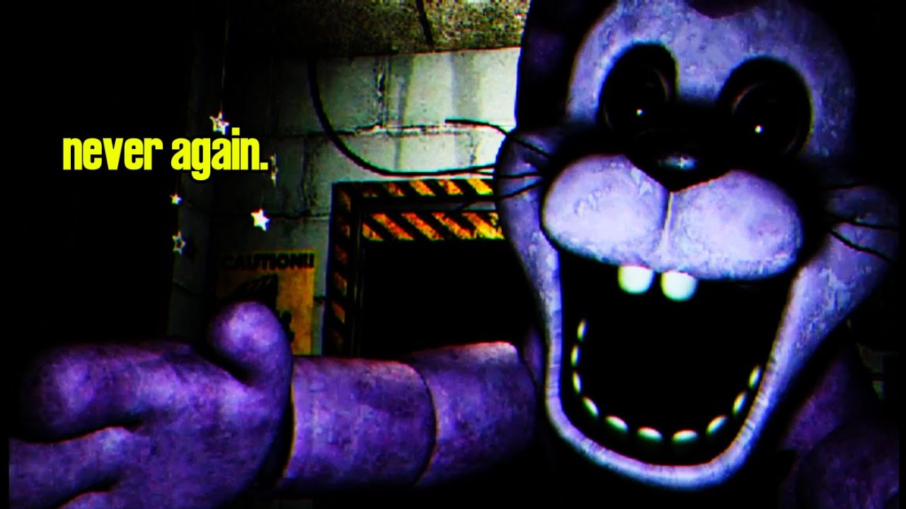 these jumpscares got me feeling sum else.. | Graveyard Shift at Freddy's
