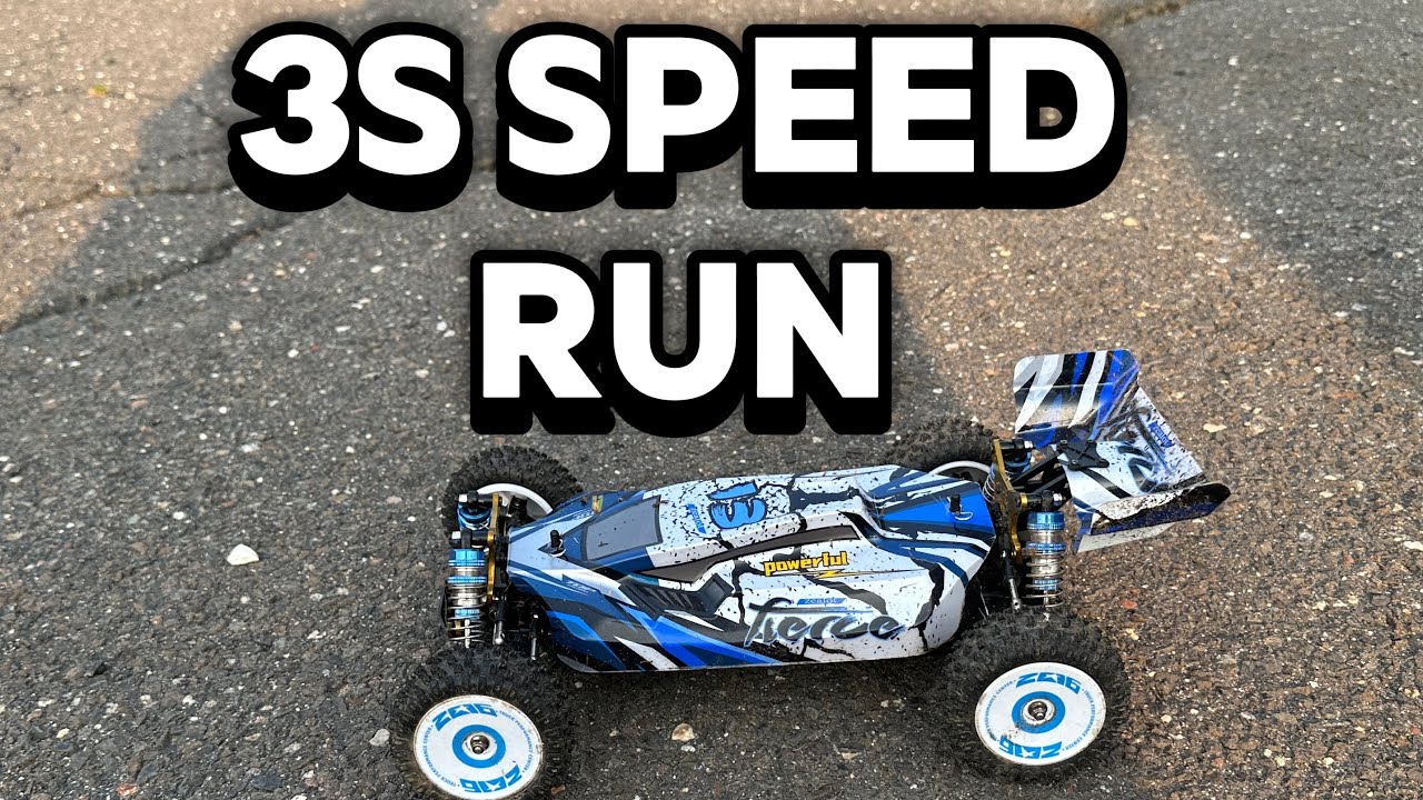 WLToys 124017 3s Speed Run!