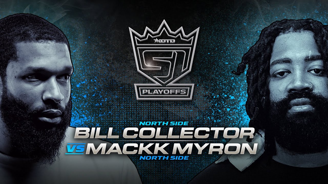 KOTD - Rap Battle - Bill Collector vs Mackk Myron | #KOTDS1 Playoffs Semi-Finals