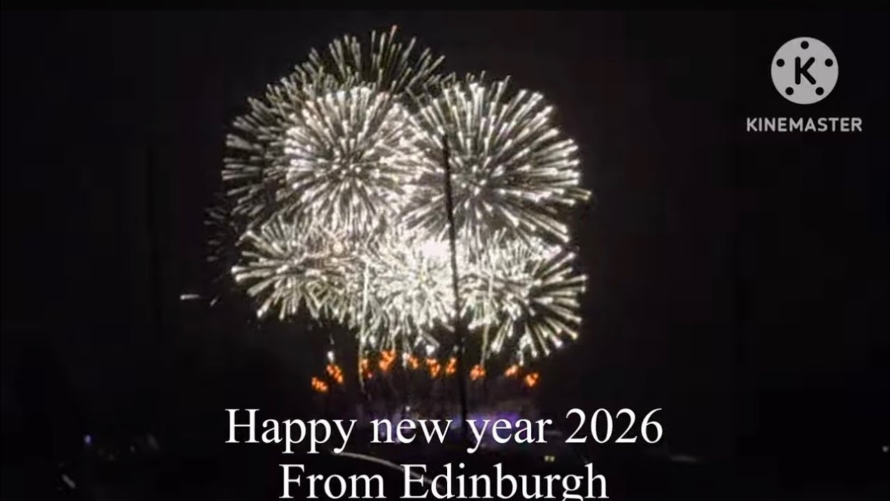 Window village display/ new puppy/ new year fireworks from Edinburgh