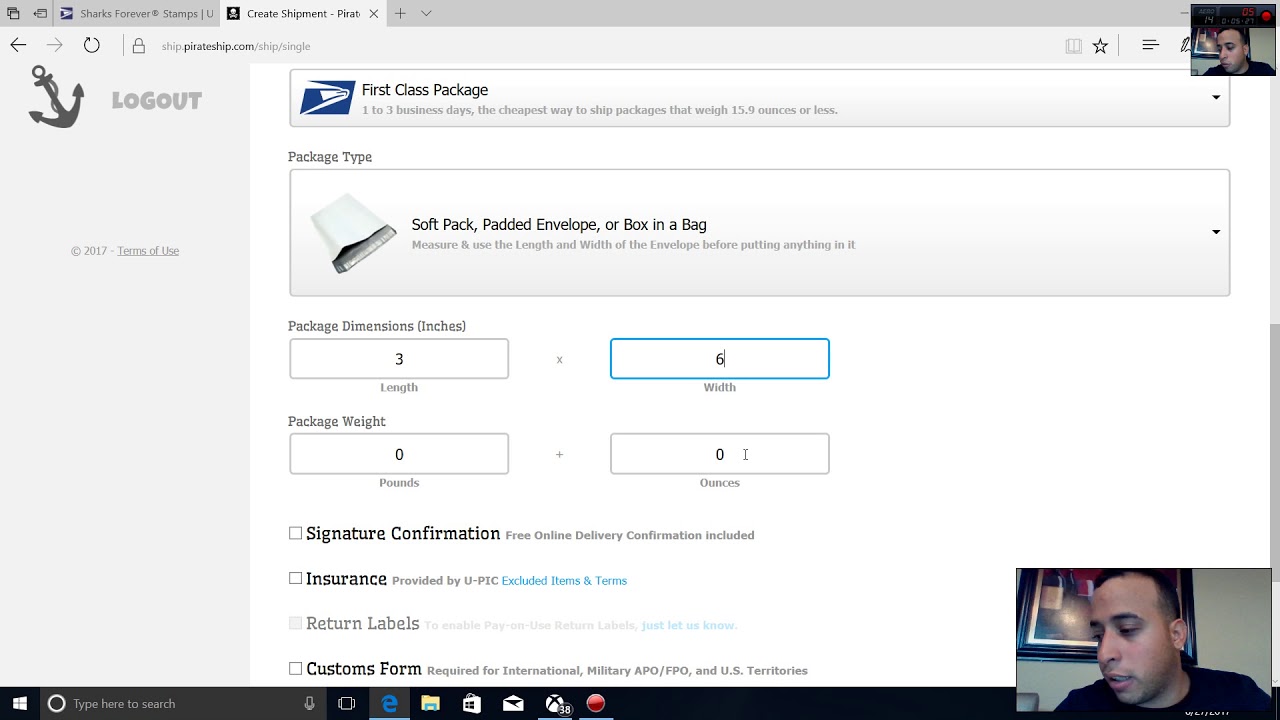 Como hacer tus labels para envios por USPS en tu casa