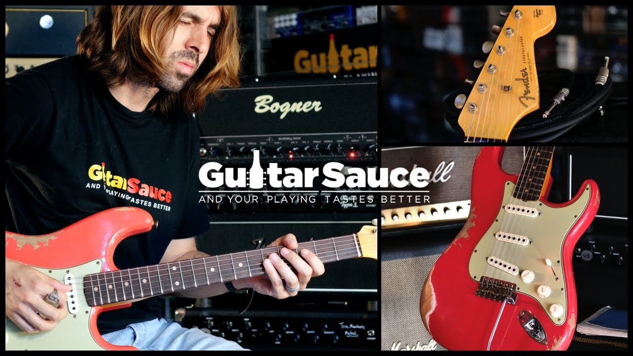 Fender Stratocaster Custom Shop Limited Edition '62 Fiesta Red Relic | Demo by Paul Audia
