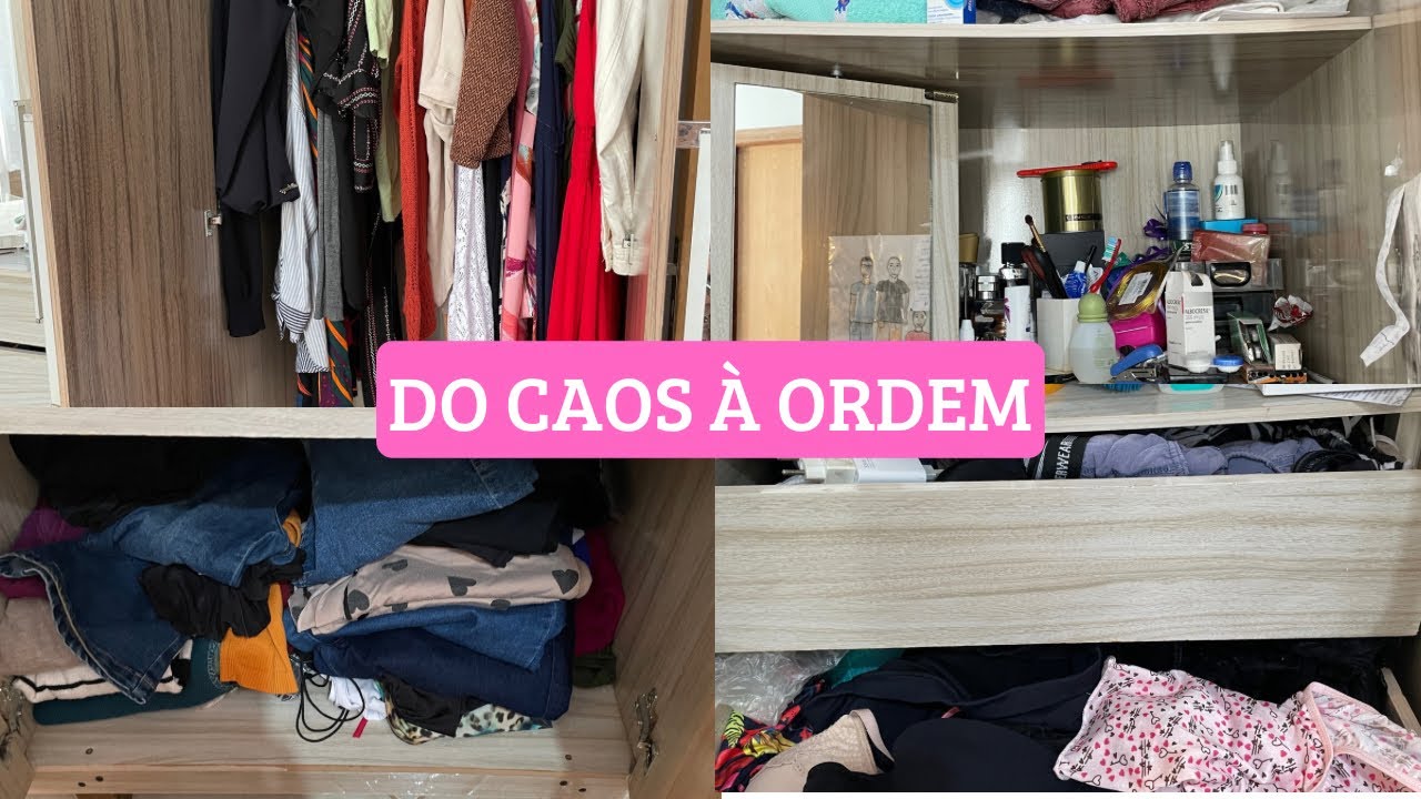 Organizando o Guarda-Roupa | Vida Real 😅