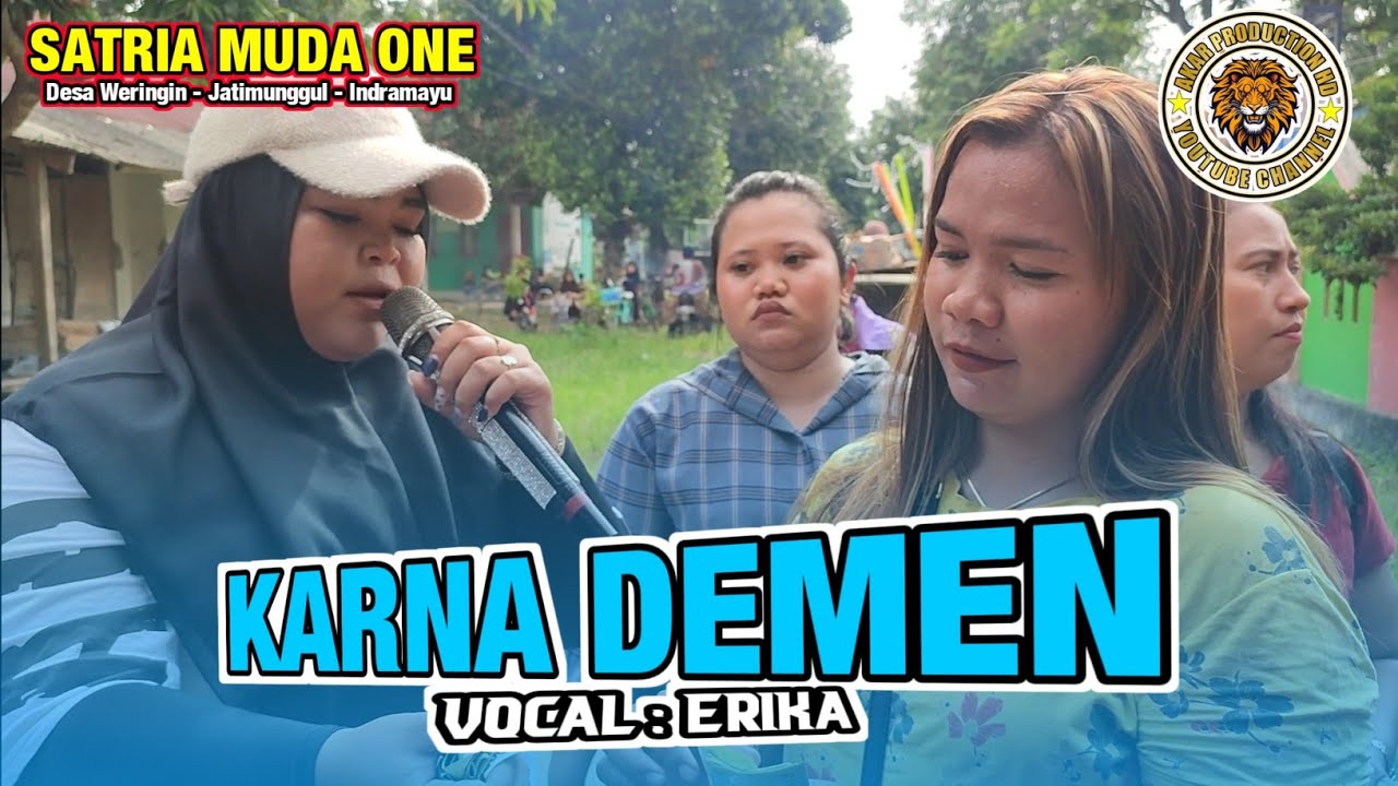 Karna Demen Voc Erika‼️ Singa Dangdut SATRIA MUDA Desa Weringin 24 April 2025