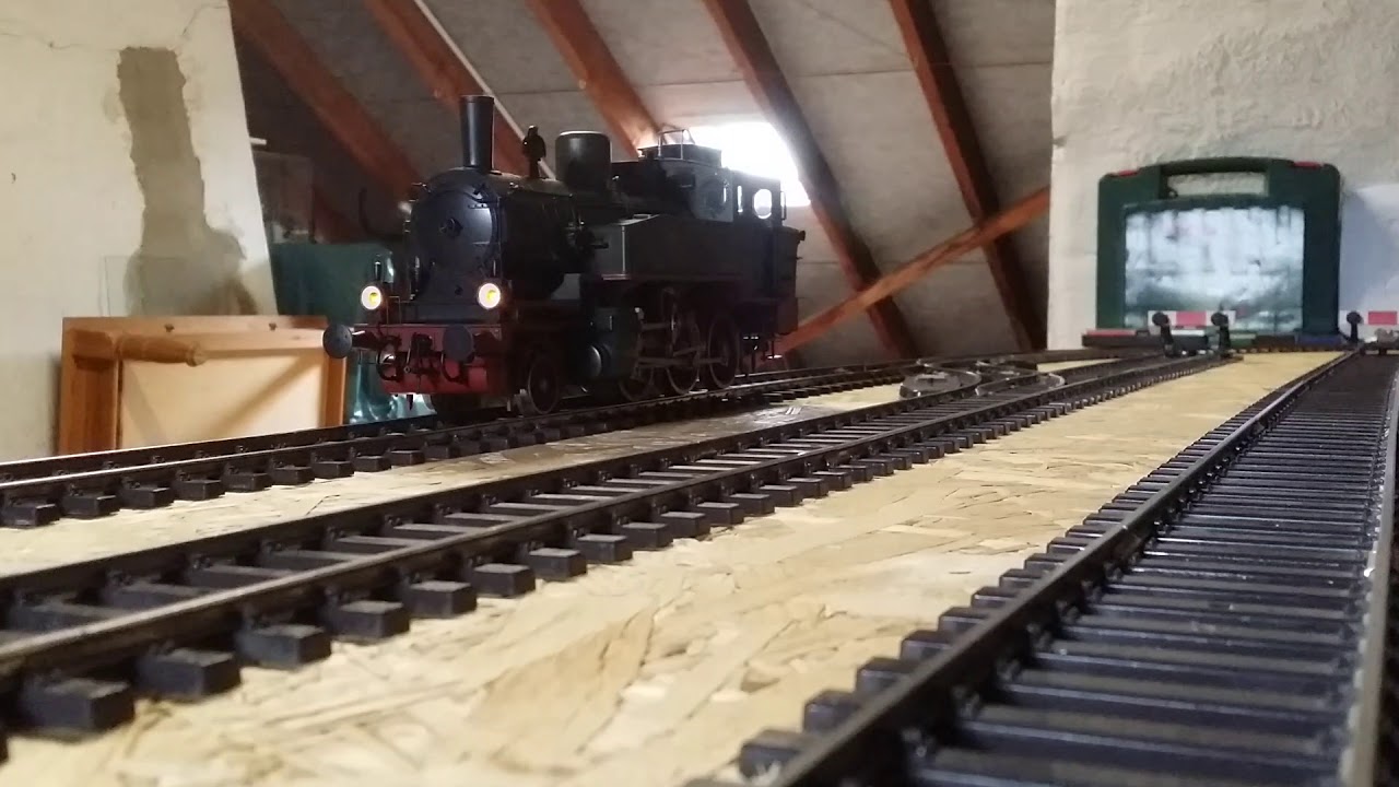 M&auml;rklin 55910 Spur 1 Dampflok T9 KPEV mit Sound und Telex