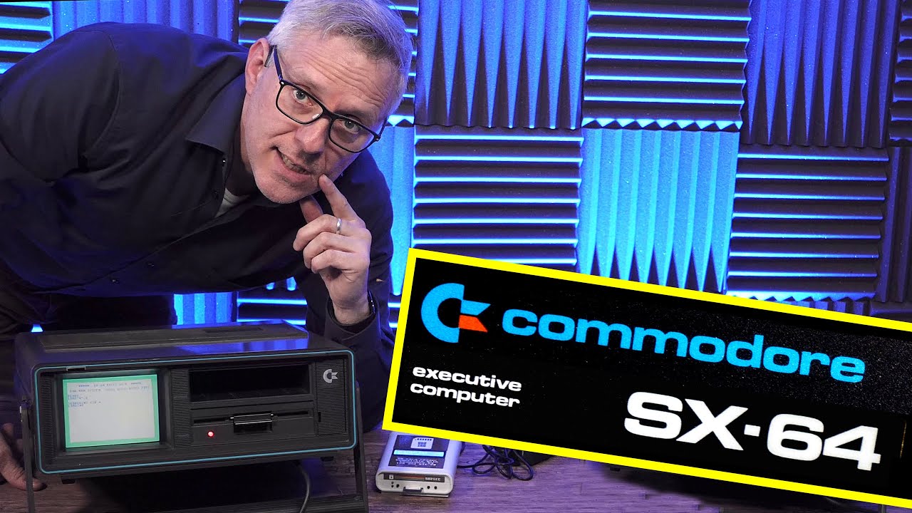 Der SX64 von Commodore - der Schlepptop unter den Retrocomputern