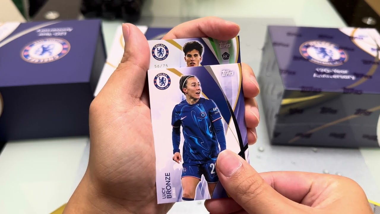 Topps 2024/25 Chelsea Lineage: 120 Years Anniversary Edition 3 Boxes