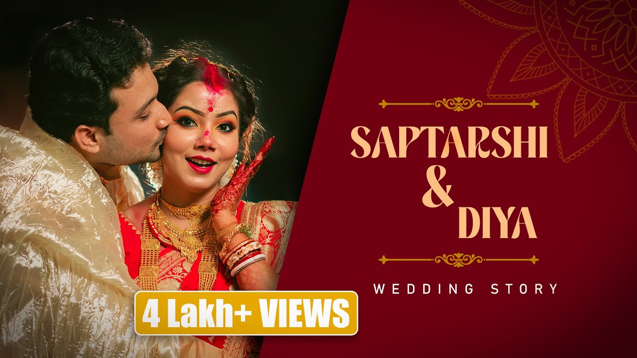 CINEMATIC WEDDING VIDEO 2021  Saptarshi & Diya  INFINITY PHOTOGRAPHY