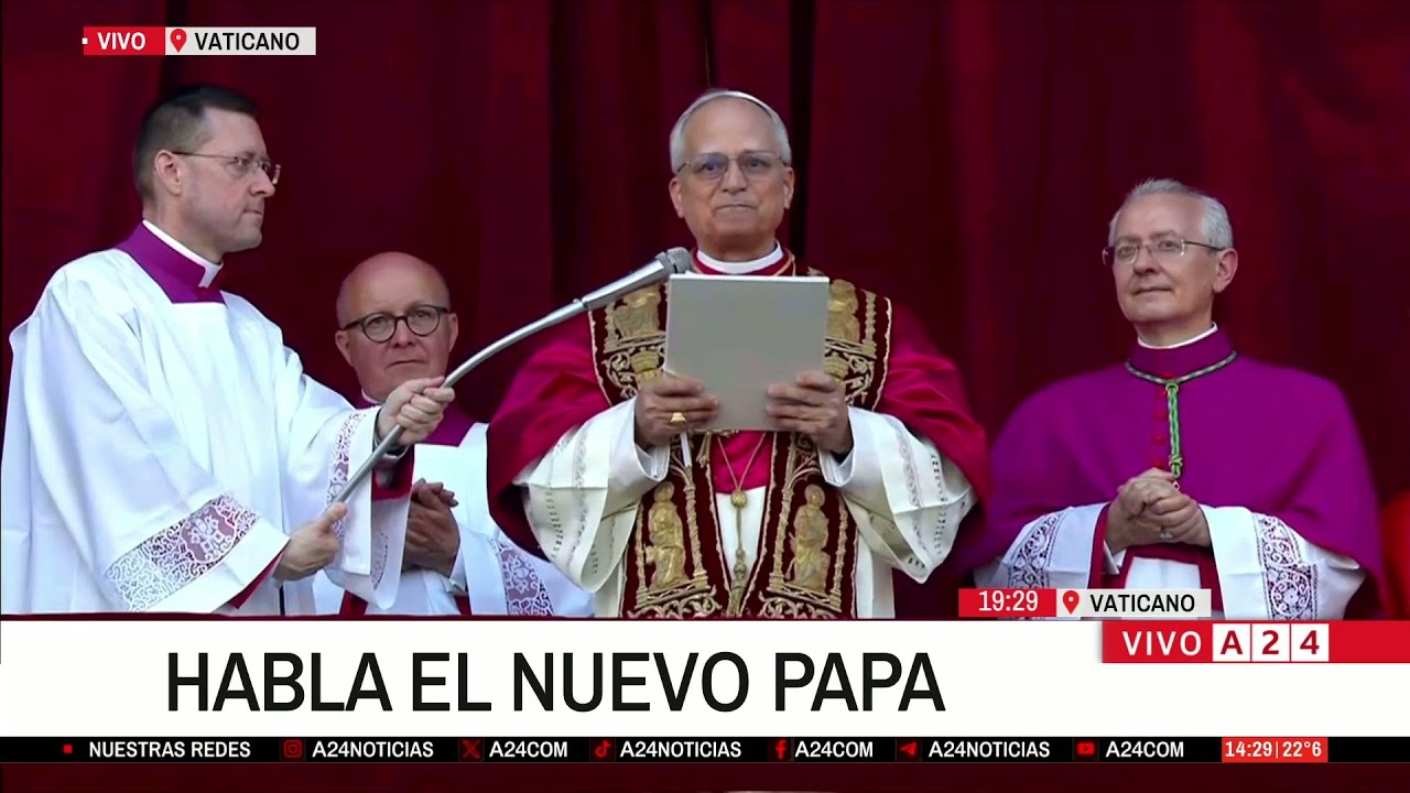 ⛪ EL DISCURSO DEL NUEVO PAPA LEÓN XIV, MARCA LA CONTINUIDAD DE LAS POLÍTICAS DEL PAPA FRANCISCO 🟡
