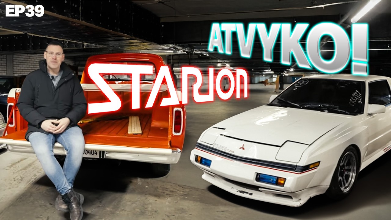RetroNILL – Naujas Mitsubishi Starion: savaitės įvykiai ir projektų naujienos – EP39