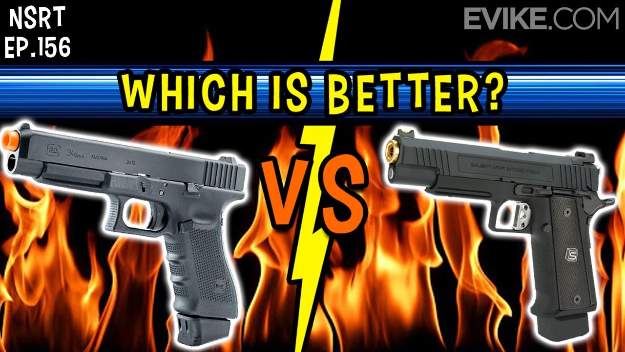 Which is Better: Striker Fired or Hammer Fired GBB Pistols? - NSRT Ep.156