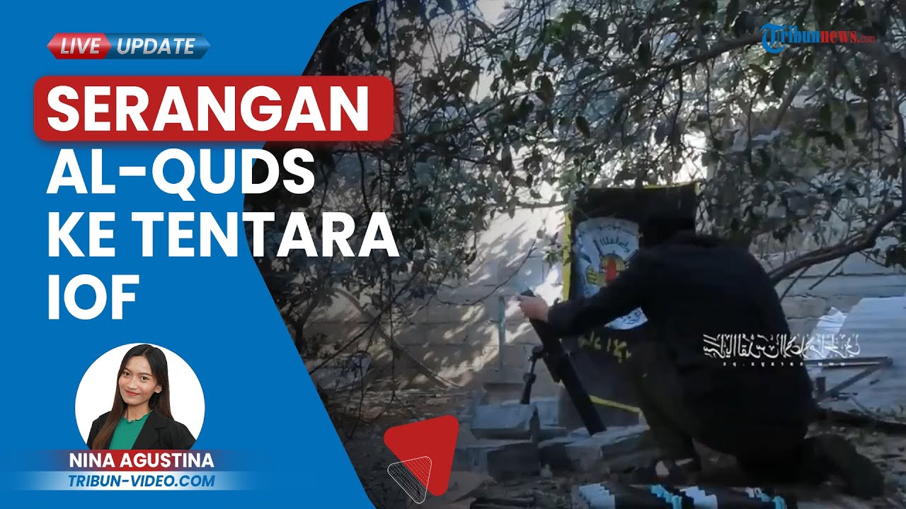 Pertempuran Sengit di Khan Younis, Brigade Al-Quds Menyerang Tentara IOF Israel di Seluruh Gaza