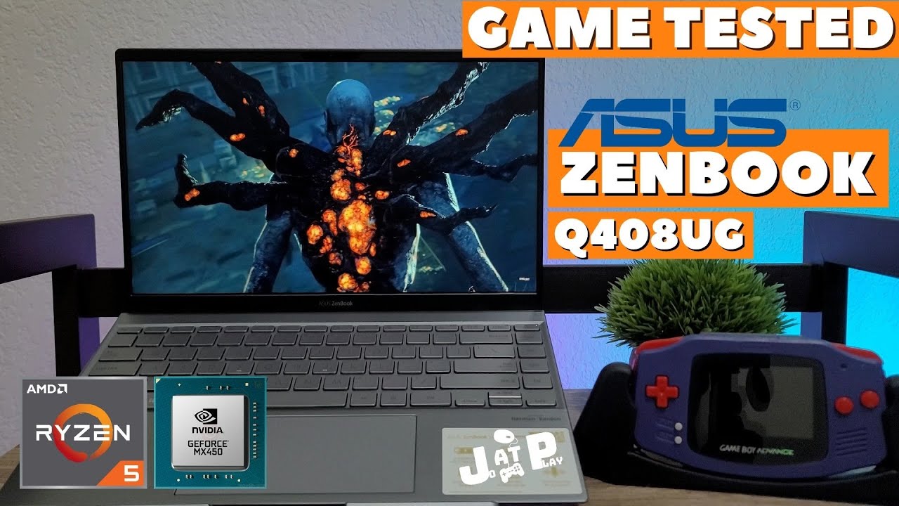 The Best Ultra-Portable? 🤔 ASUS ZENBOOK 14 Game Tested // AMD Ryzen 5 5500u With Nvidia MX450