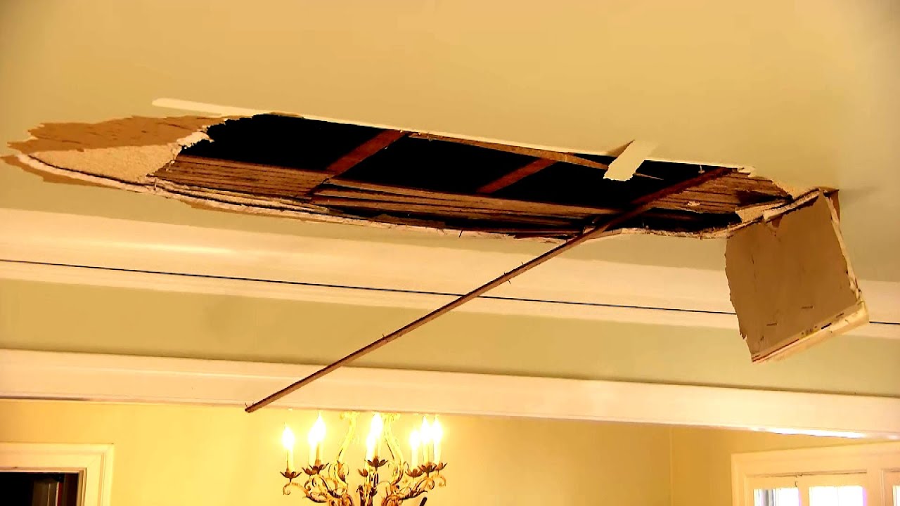 ‘Neighbor From Hell’ Comes Crashing Through Ceiling