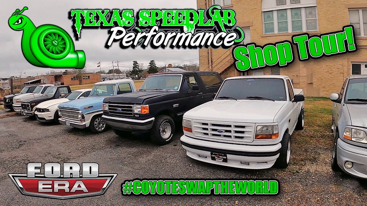 Coyote Swap The World! Texas Speed Lab Performance Shop & Vehicle Tour | Ford Era
